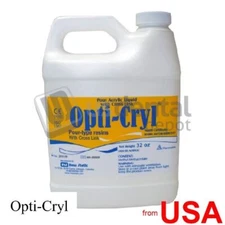 OPTI-CRYL Pour Monomer only 32oz/Quarter Gallon    New Stetic #81198 100912
