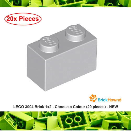LEGO 3004 Brick 1x2 -  20pcs NEW  (Choose a colour) - Picture 4 of 6