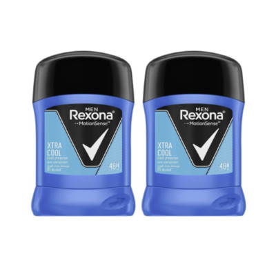 Rexona Men Xtra Cool Stick Deodorant 48H Anti-perspirant 40g ( Pack of 2 )