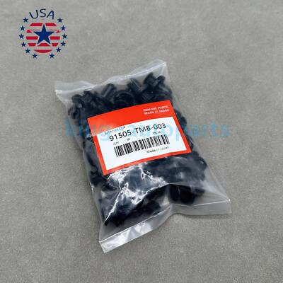 #ad OEM 30PCS NEW FOR HONDA BUMPER UNDER COVER RETAINER CLIP 91505 TM8 003 US $8.98