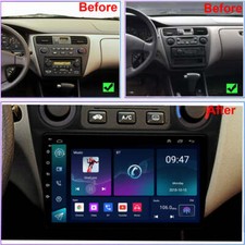 Android 13 Car Radio Carplay Gps Naviwifi Wcam For Honda Accord 6th 1998-2002