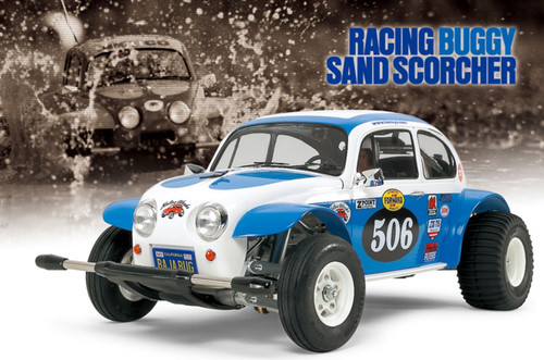 TAMIYA 1/10 RC RACING BUGGY SAND SCORCHER Volkswagen off loader 58452 - Picture 2 of 2