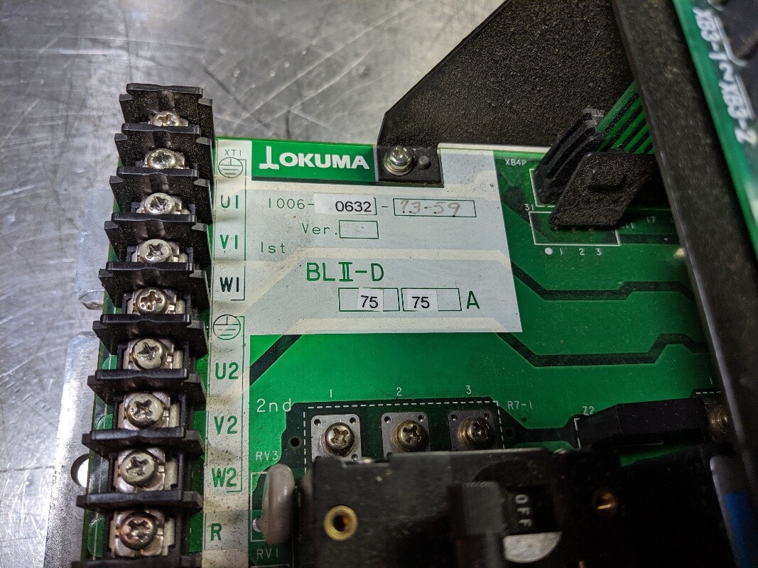 Okuma Servo Driver OPUS7000 E4809-770-065-B (LOC2926B) | eBay
