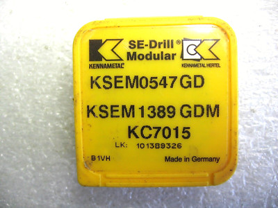 Kennametals Original Ksem Modular Drills Inserts Ksem1600hpgm