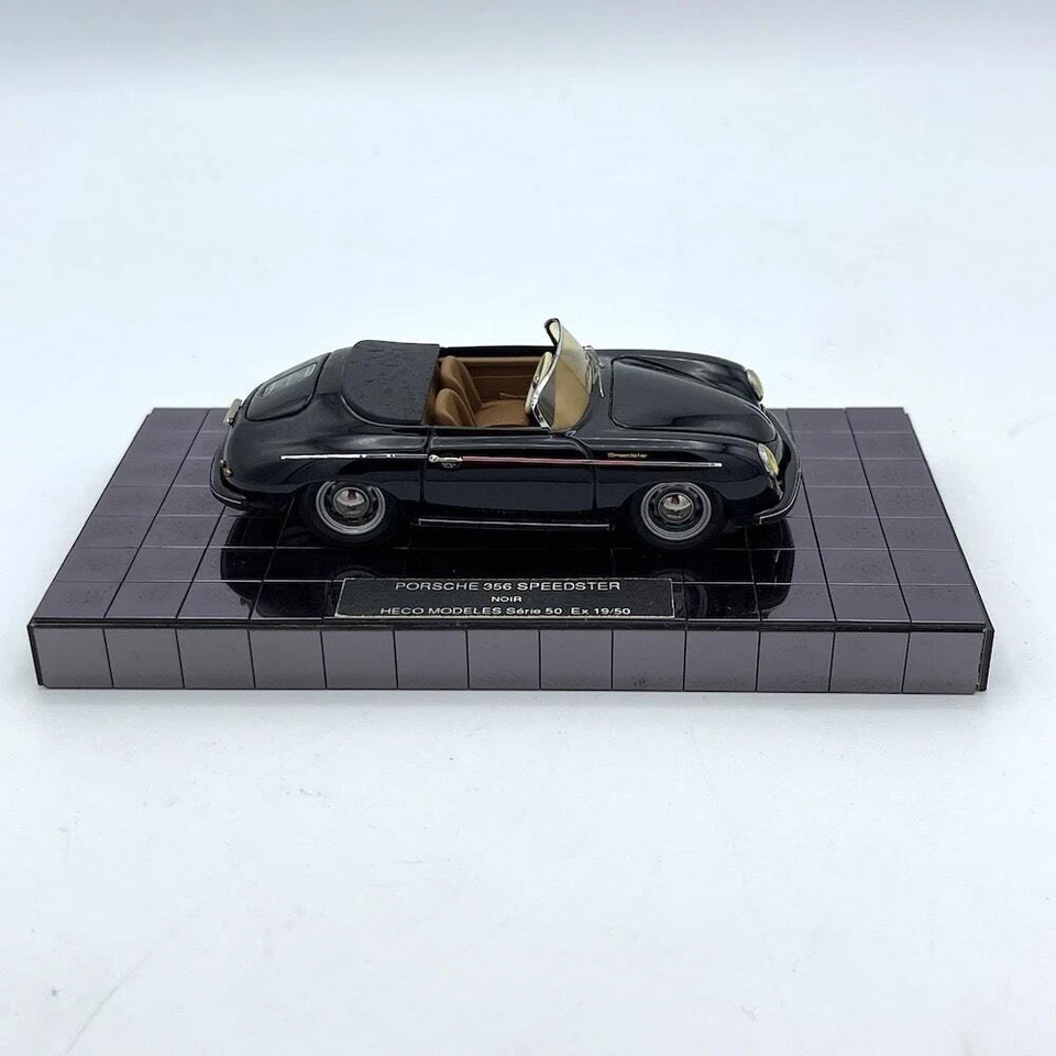 Modellino Auto Heco Modeles Factory Build 1/43 Porsche 356 Speedster noir - Immagine 3 di 4