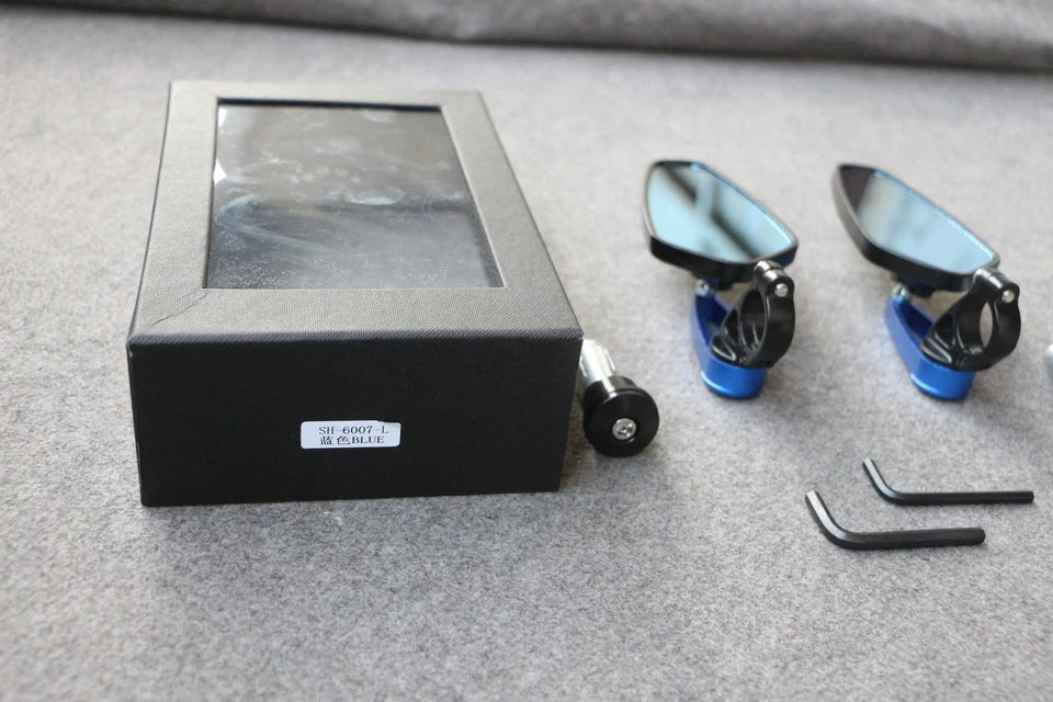 Ajuste para HONDA GROM MSX Motocicleta Barra Dobrável Extremidade Retrovisores Laterais 7/8” - Imagem 4 de 4