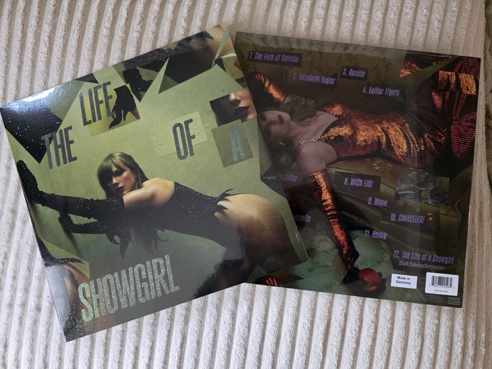 TAYLOR SWIFT - THE LIFE OF A SHOWGIRL THE SHINY BUG COLLECTION VINYL IN HAND - Image 2 of 4