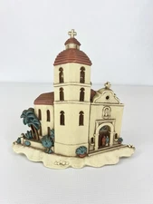 Vintage Burwood Southwestern Church Mission Adobe Plaque Wall Decor USA