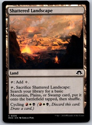Shattered Landscape 226 C Modern Horizons 3 Magic: The Gathering NM