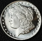 Genuine 1/2 oz .999 Silver Round - Morgan Dollar Design -