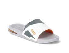 AND1 Men's Size 7 Athletic Air Bubble Slide Sandals Cushion Lightweight • Grey