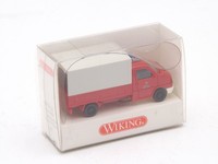 Wiking 6010325 Vw Feuerwehr Transporter Pritsche/Plane 1:87 In Ovp - Neu