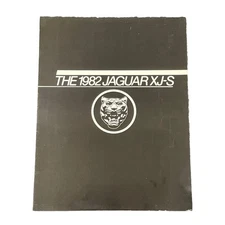 1982 Jaguar XJ-S Salesman Sales Showroom Marketing Brochure