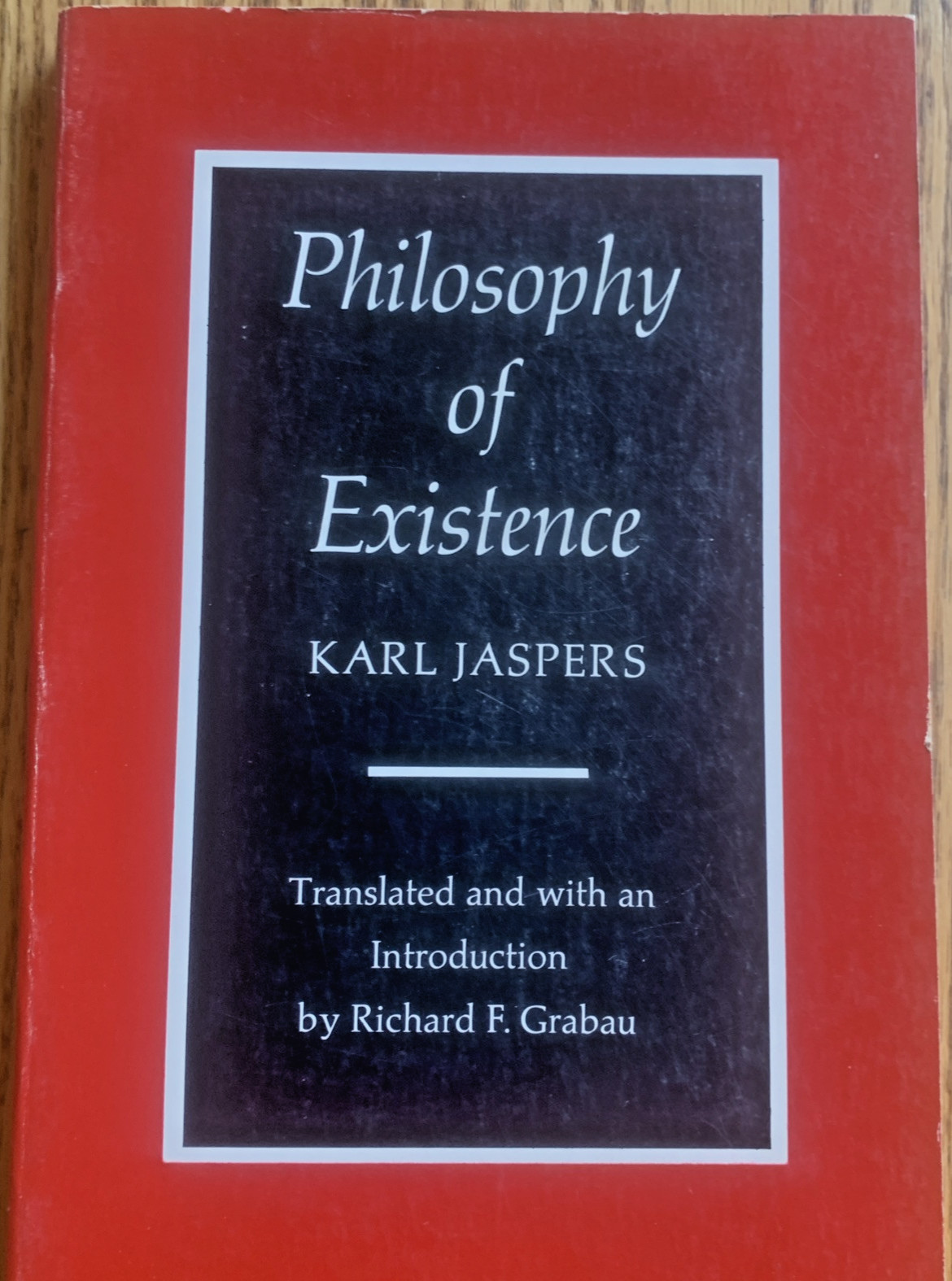 Karl Jaspers Philosophy of Existence Paperback 2nd Print 1972 - Good