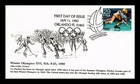 DR JIM STAMPS US COVER WINTER OLYMPICS ALBERTVILLE FRANCE FDC S&T CACHETS