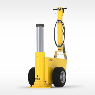 Esco Equipment Mammut Jack, Air/Hydraulic, Single Stage (100 Ton) 91004