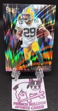 2025 Panini Prizm XAVIER MCKINNEY Black Orange Shock Club Prizm Packers #266 NFL