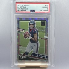 2023 Donruss CJ Stroud The Rookies PSA 8