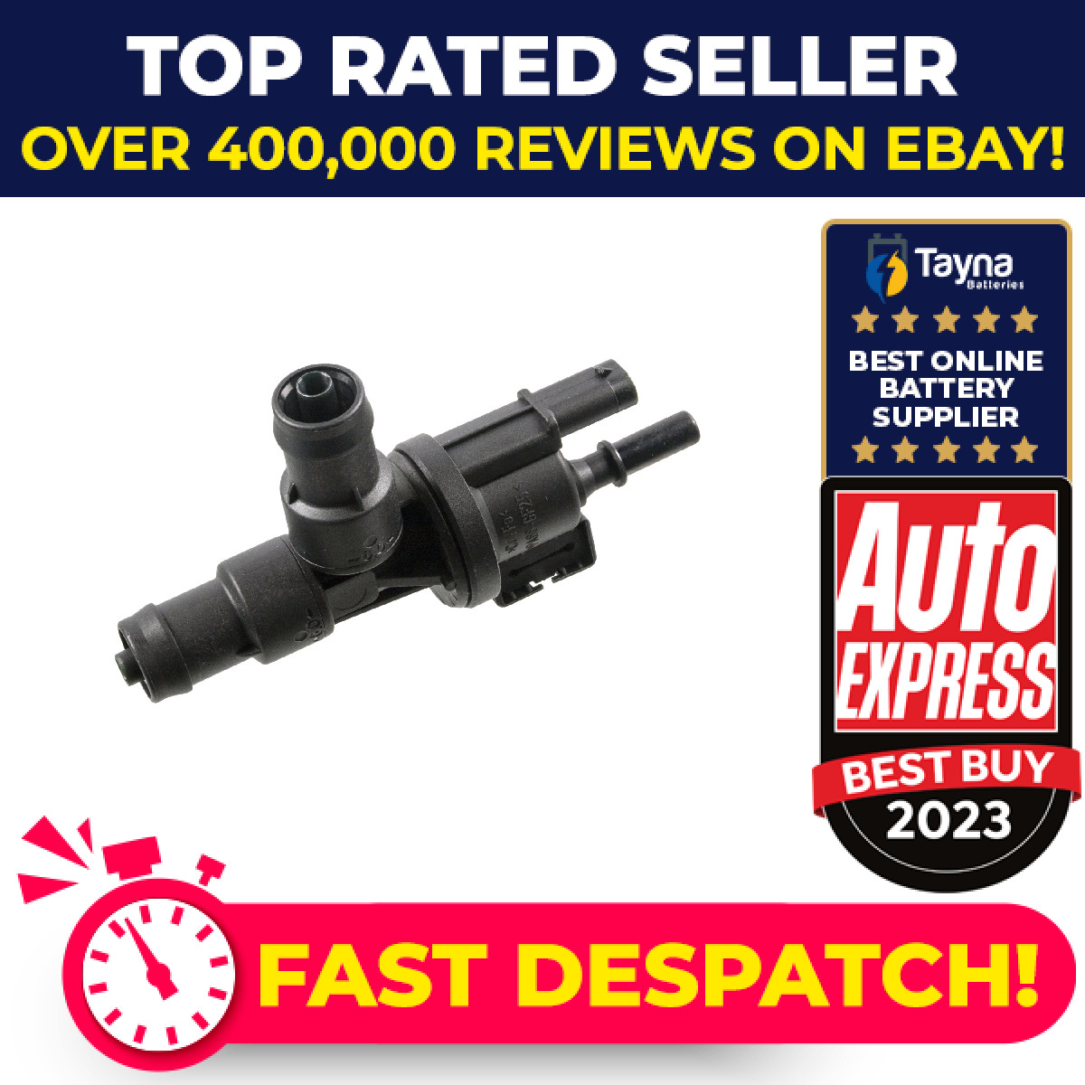 Fuel Tank Breather Valve fits BMW X3 G01 2.0 3.0 2017 on B48B20A 13907643106 New