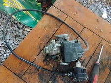 1991 HONDA TRX250x oem 87-92 Keihin carb carburetor thumb throttle cable