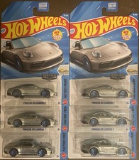 Hot Wheels Porsche 911 Carrera T Zamac Lot Of 6