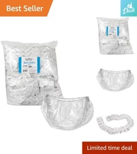 100-Count Clear Disposable Pedicure Liners for All Spa Sizes - Sanitary Solution