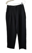 Nasty Gal Womens Black Dress Pants Size 8 New With Tags #2D224