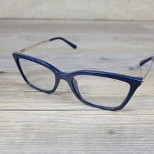 Michael Kors Eyeglasses Frames MK 4069U Hong Kong 3725 Navy Blue Women 54-17-140