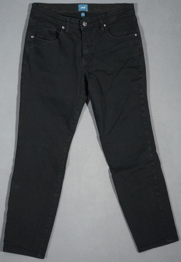 WG07439 REALLY NICE ***JAG*** RELAXED FIT, STRAIGHT LEG WOMENS JEANS sz26 BLACK