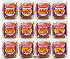 National Spice Bun 12 Pack 4.4 oz each | Jamaican Spice Bun