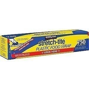 Kirkland Signature Stretch Tite Plastic Food Wrap Single pack | eBay