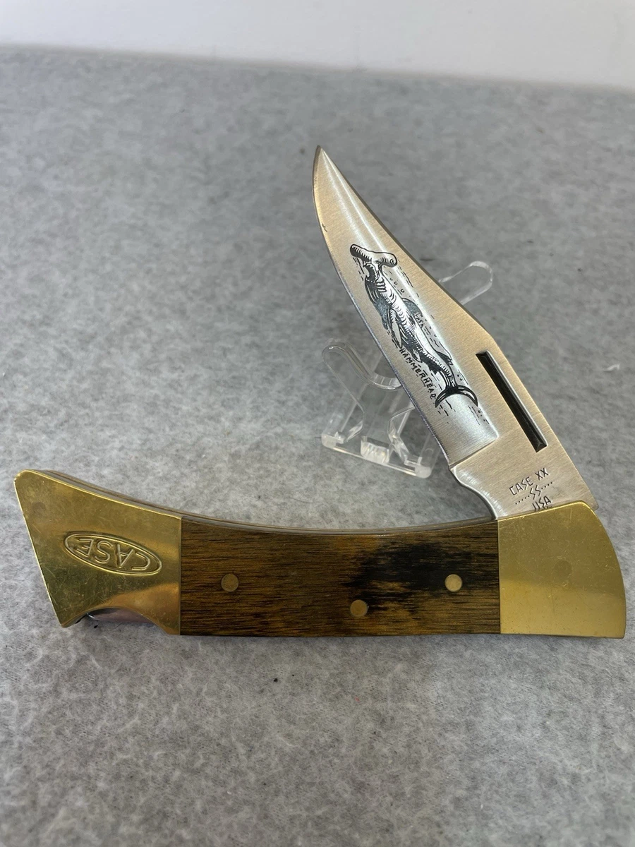 Case XX Stainless Steel Blade Wooden Handle Vintage Knives for