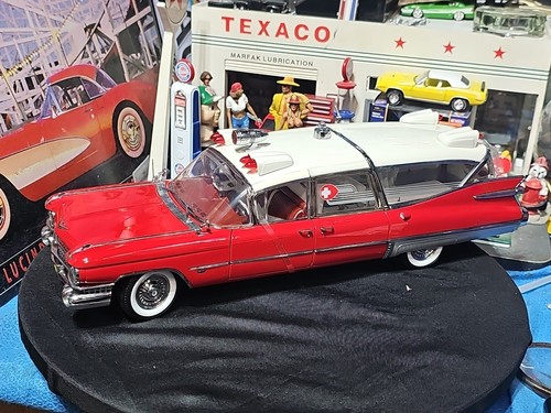 VINTAGE Precision Miniatures 59 Cadillac Superior Crown Royale Ambulance Sunset - Picture 2 of 24