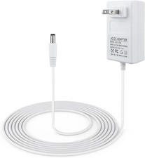 Cable de alimentación YEAOI de 10 pies para cargador 4moms mamaRoo 4, 12V 3A para RockaRoo Swing