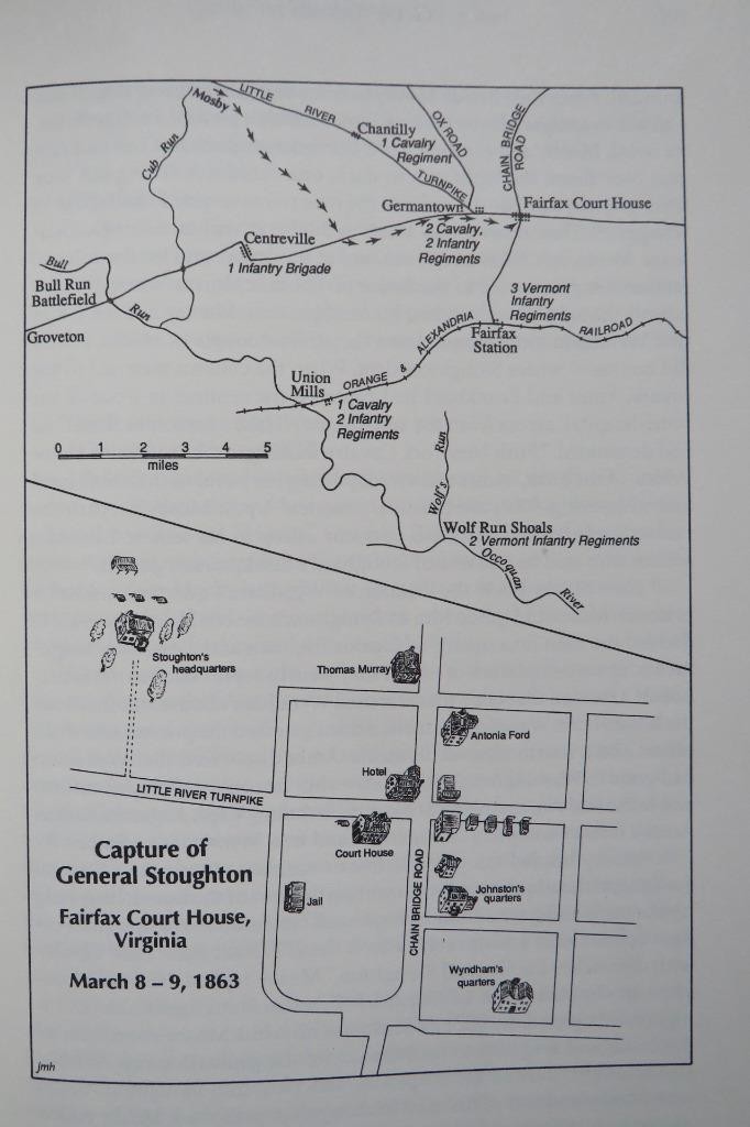 GRAY GHOST - LIFE OF COL JOHN SINGLETON MOSBY - CONFEDERATE RAIDER DJ IN BRODART