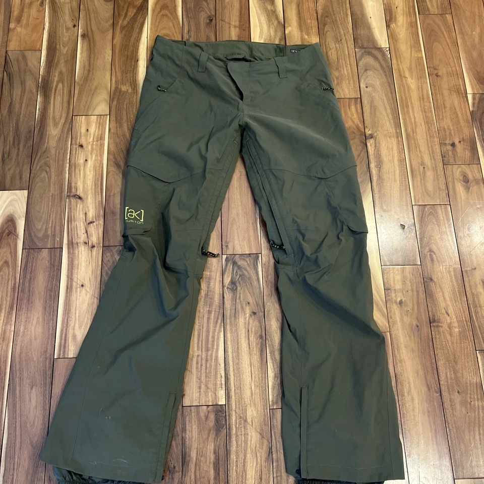 Women’s BURTON AK Burton Summit Pants Khaki Size Medium EXCELLENT CONDITION! - Image 2 of 4