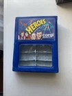 Vintage 1978 Corgi Juniors Heroes 12 car Carry Case Superman Batman Spiderman VG