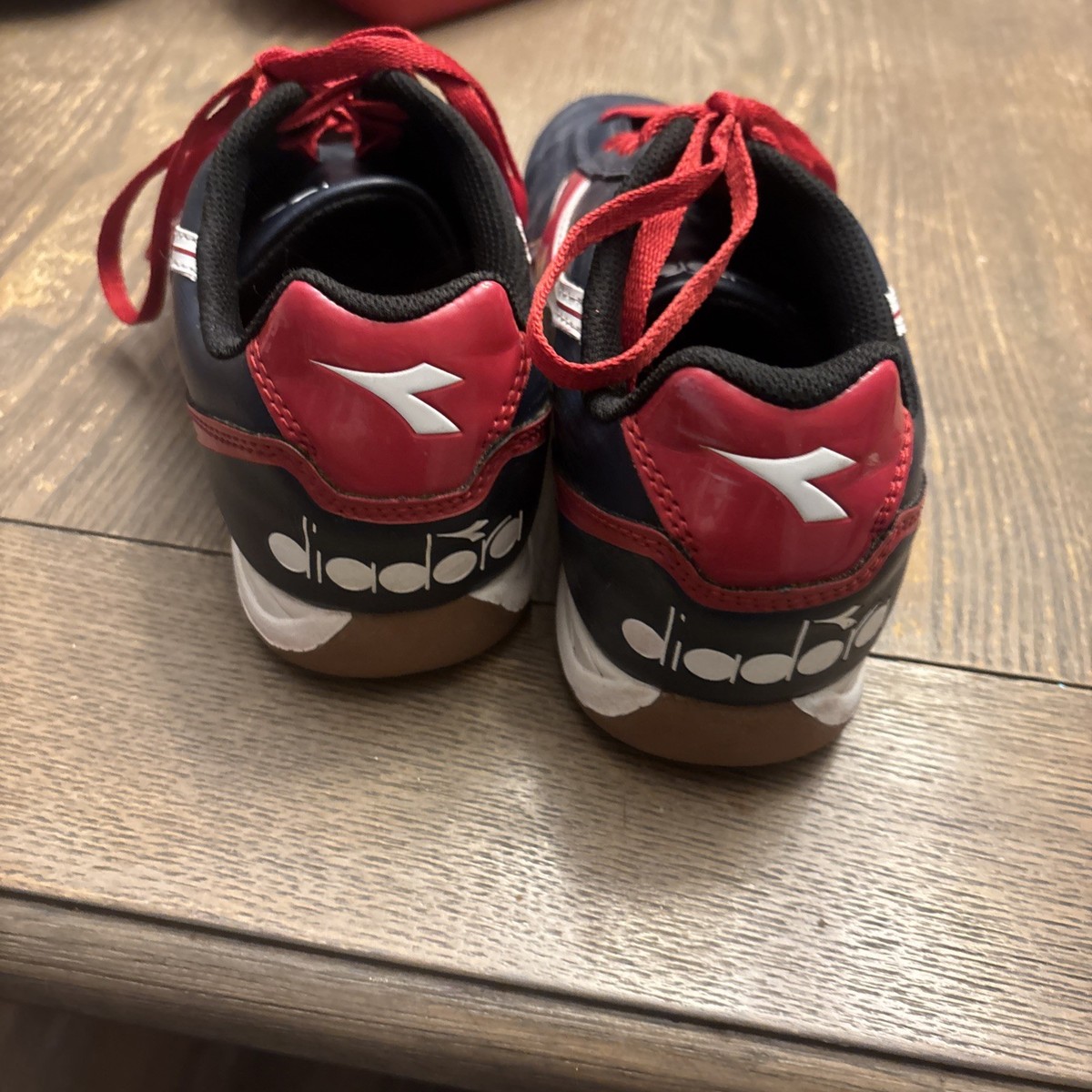 Diadora Capitano TF Turf Soccer Cleats Red, White, Navy Blue Size 10.5 Mens Diadora Men main image 2