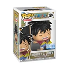 Funko Pop One Piece Monkey D Luffy with Flag #2214 Retailer Exclusive Special Ed