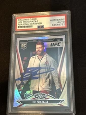 Jiri Prochazka Signed 2021 Certified Panini Chronicles UFC Rookie RC 128 PSA Aut