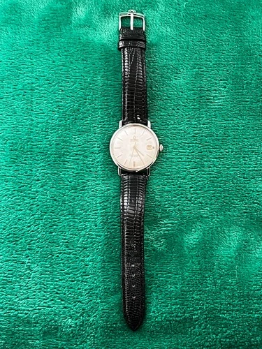 Vintage Omega Seamaster De Ville Linen Dial