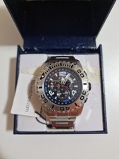 Orologio Fila Acciaio Vintage Chronograph Con Movimento Japan Nuovo Funzionante