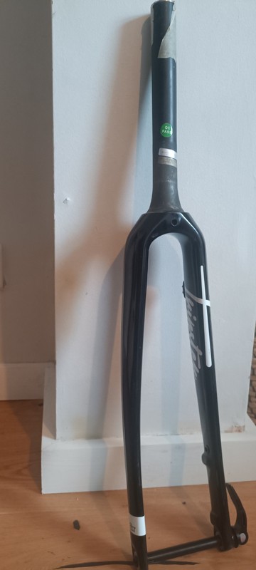 Kinesis Tripster Carbon Disc Gravel Forks Black 12mm Thru-Axle 700c