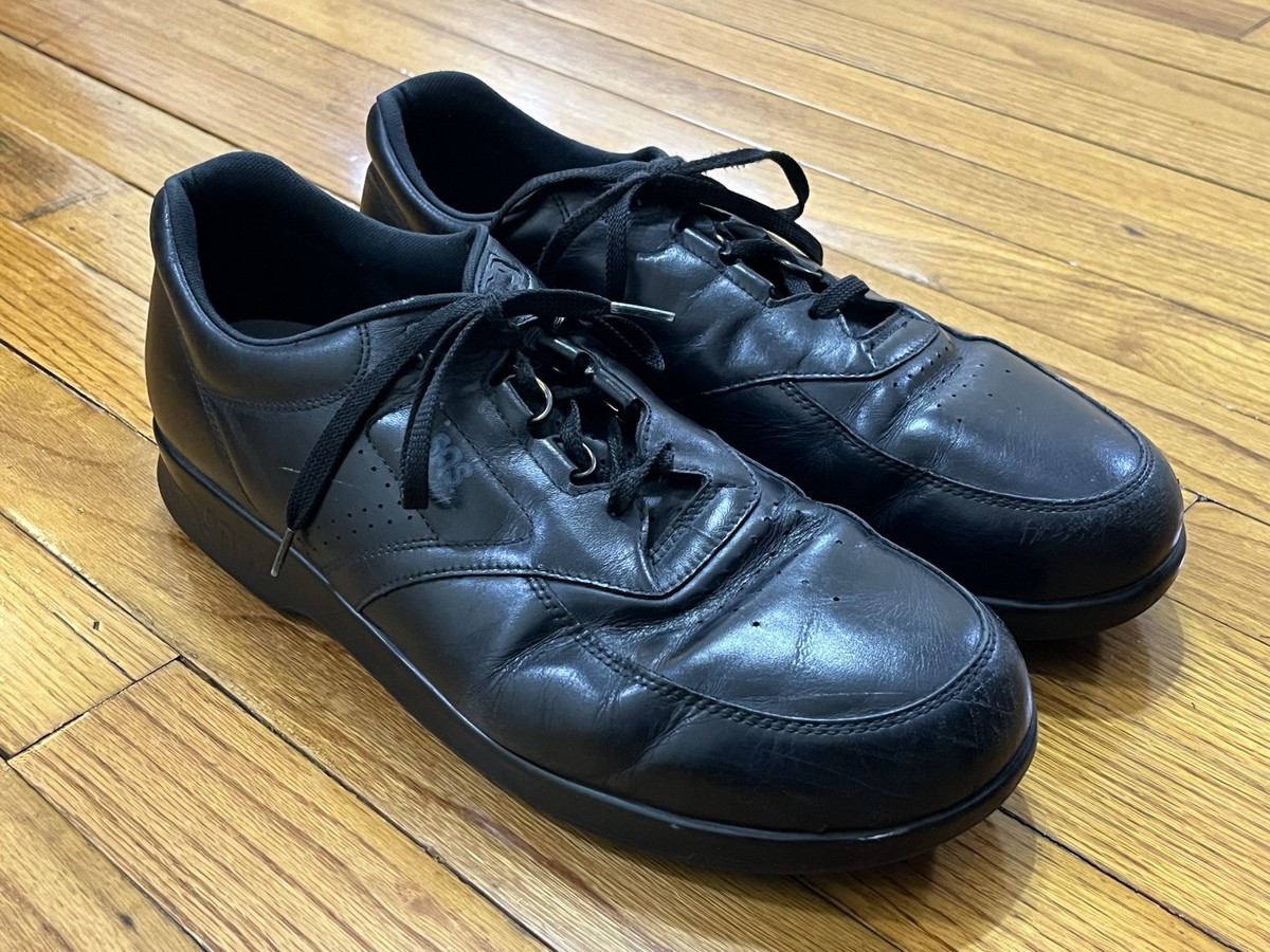 SAS  Men\'s Black Leather Lace Up Comfort Tripad  Walking Shoes Size 11.5 Move On Black - Men main image 2