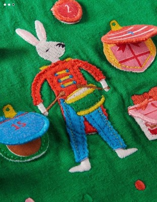 NWT Mini Boden Festive Advent Calendar Dress | eBay