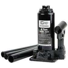 SIP Bottle Jack 4 Ton Hydraulic Lifting Ram Car Van Truck Machinery Heavy Duty