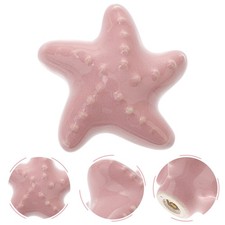  2 Pezzi Manico a Forma di Stella Adorabile Tirante Bottoni Delicati Creativi