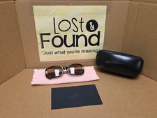 USED Coach Black Sunglasses HC 8003 L004 Lillian Size: 55-18 -135 Wide Fit