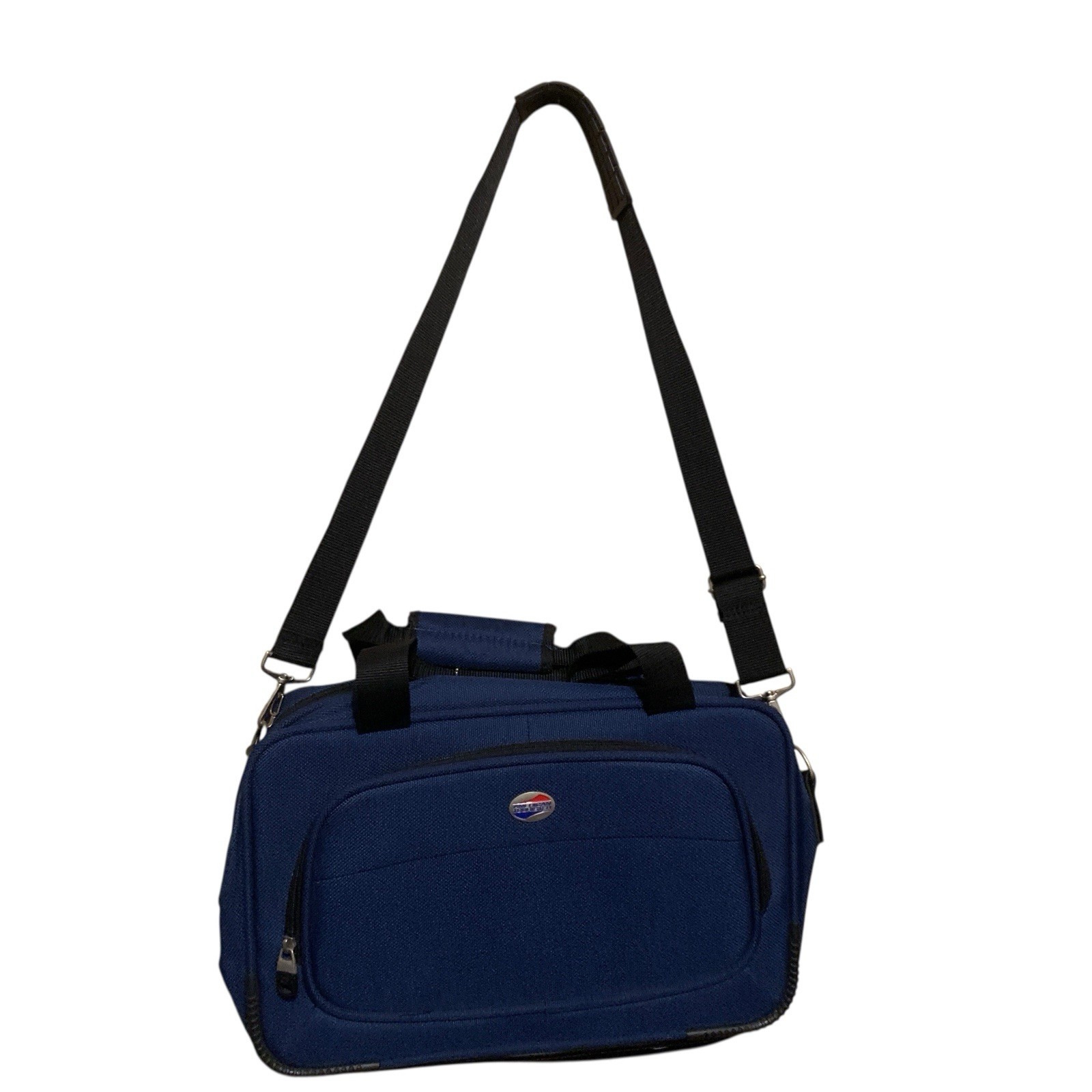 American Tourister Azul Marino 15" Bolso de Mano de Hombro Viaje para Pasar la Noche Laptop