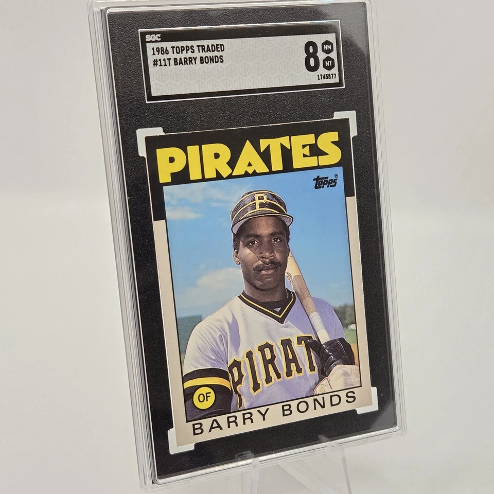 1986 Topps Traded - Barry Bonds 11t - Imagem 4 de 4